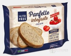 NutriFree Panfette integrale chlieb celozrnný, bezgluténový, krájaný (4 porcie) 1x340 g