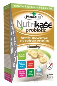 Nutrikaša probiotic - s banánom 3x60 g (180 g)