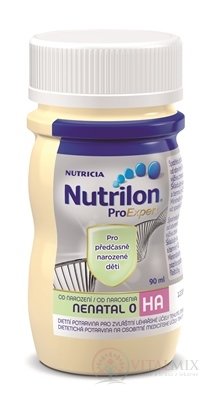 Nutrilon 0 Nenatal HA tekutá výživa (od narodenia) 24x90 ml (2160 ml)