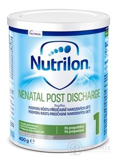 Nutrilon 1 NENATAL POST DISCHARGE (po prepustení) (inov. 2019) 1x400 g