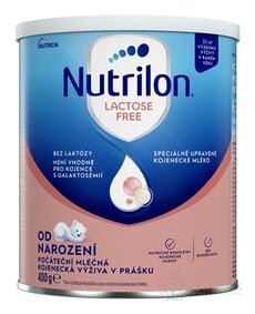 Nutrilon LACTOSE FREE mliečna výživa v prášku (od narodenia) (inov.2019) 1x400 g