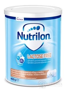 Nutrilon LACTOSE FREE mliečna výživa v prášku (od narodenia) (inov.2019) 1x400 g