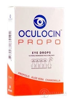OCULOCIN PROPO očné kvapky ampulky, sterilné, 10x0,5 ml (5 ml)