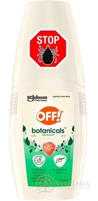 OFF! Botanicals rozprašovač repelent, na rastlinnej báze 1x100 ml