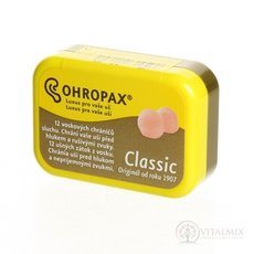 OHROPAX CLASSIC Ušné vložky v krabičke 1x12 ks