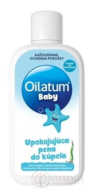 Oilatum BABY upokojujúca pena do kúpeľa vhodná od narodenia 1x400 ml