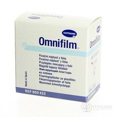 OMNIFILM hypoalergénna náplasť fixačná z transparentnej fólie (2,5cmx9,2m) 1x1 ks