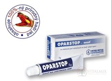 OPARSTOP - masť na ošetrenie perí náchylných na častý výskyt oparu 1x5 g