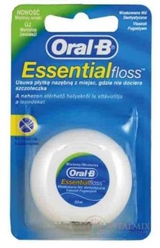 Oral-B Essential floss ZUBNÁ NIŤ 50 m, 1x1 ks