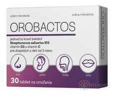 OROBACTOS tbl na cmúľanie 1x30 ks