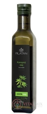 PLATAN Konopný olej 1x250 ml