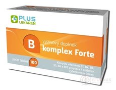 PLUS LEKÁREŇ B komplex Forte tbl 1x100 ks