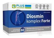 PLUS LEKÁREŇ Diosmín komplex Forte tbl flm 1x60 ks