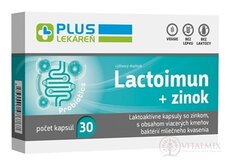 PLUS LEKÁREŇ Lactoimun + zinok cps 1x30 ks