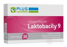 PLUS LEKÁREŇ Laktobacily 9 cps 1x30 ks