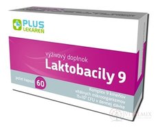 PLUS LEKÁREŇ Laktobacily 9 cps 1x60 ks