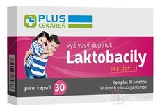 PLUS LEKÁREŇ Laktobacily pre deti cps 1x30 ks