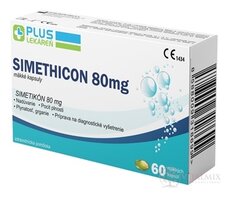 PLUS LEKÁREŇ Simethicon 80 mg cps mol 1x60 ks