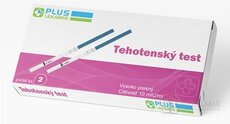 PLUS LEKÁREŇ Tehotenský test prúžkový 1x2 ks