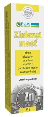 PLUS LEKÁREŇ Zinková masť 1x30 g