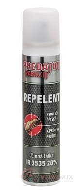 PREDATOR PARAZIT Repelent proti vši detskej sprej 1x100 ml