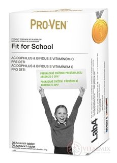 Pro-Ven Fit for School žuvacie tablety 1x30 ks