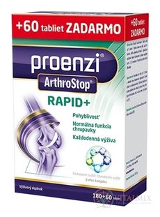 Proenzi ArthroStop RAPID+ tbl (inov.2022) 180+60 zadarmo (240 ks)