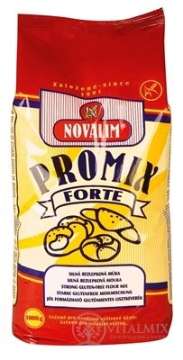 PROMIX-FORTE, silná bezlepková múka plv 1x1000 g