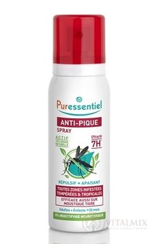 PURESSENTIEL SPREJ proti bodavému hmyzu repelent 1x75 ml