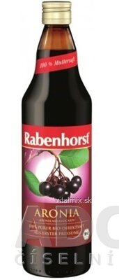 Rabenhorst Arónia 100% šťava Bio 1x750 ml