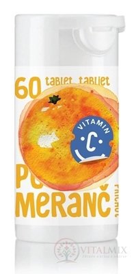 RAPETO C Vitamín 100 mg - príchuť pomaranč tbl 1x60 ks