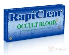 RapiClear OCCULT BLOOD IVD test na samodiagnostiku, 1x1 set