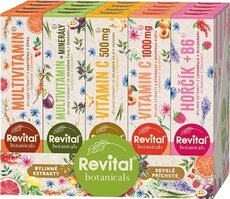 Revital Botanicals MIX BOX tbl eff s bylinnými extraktmi, mix 5 produktov (5x4x20 ks), 1x1 set