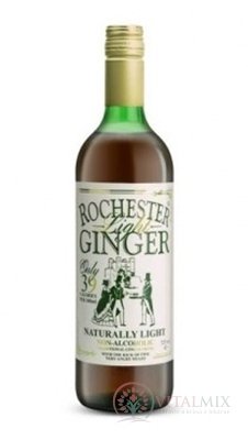 ROCHESTER Light GINGER nealkoholický zázvorový nápoj bez cukru 1x725 ml