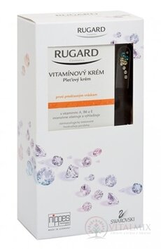 RUGARD VITAMÍNOVÝ KRÉM + PILNÍK pleťový krém proti predčasným vráskam 100 ml + Solingen Pilník na nechty, 1x1 set