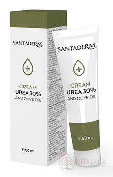 SANTADERM CREAM UREA 30% AND OLIVE OIL krém s ureou a olivovým olejom 1x50 ml