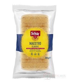 Schär MAESTRO CLASSIC chlieb bezgluténový, krájaný, 1x300 g