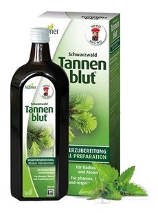 Schwarzwald Tannen blut sirup 1x250 ml