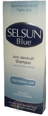 SELSUN BLUE ŠAMPÓN 1% na normálne vlasy 1x200 ml