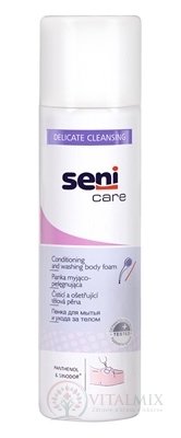 Seni Care Čistiaca pena v spreji na telo, jemné čistenie 1x500 ml