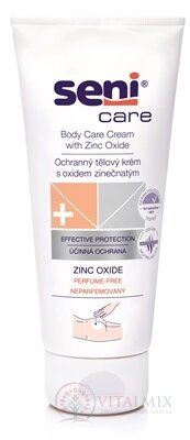 Seni Care Ochranný telový krém s oxidom zinočnatým 1x200 ml