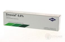 Sinovial 0,8 % viskoelastický roztok kys. hyalurónovej (16 mg/2 ml) 1x2 ml