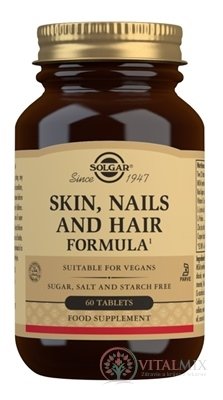 Solgar Skin, Nails and Hair tbl 1x60 ks