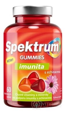 Spektrum GUMMIES imunita s echinaceou želatínové tablety 1x60 ks