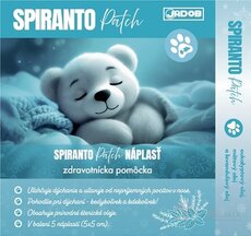 SPIRANTO Patch NÁPLASŤ - JADOB na uvoľnenie nosa a nosových dutín (5 x 5 cm) 1x5 ks