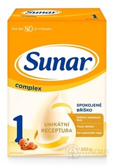 Sunar Complex 1 počiatočná mliečna výživa (od narodenia) 2x300 g (600 g)