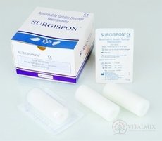 SURGISPON Tampon 80x30 mm (priemer), 1x6 ks