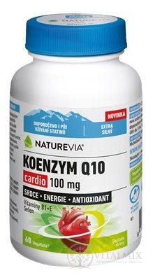 NATUREVIA KOENZÝM Q10 cardio 100 mg cps 1x60 ks