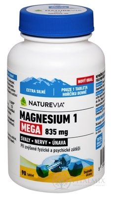 NATUREVIA MAGNESIUM 1 MEGA 835 mg tbl 1x90 ks