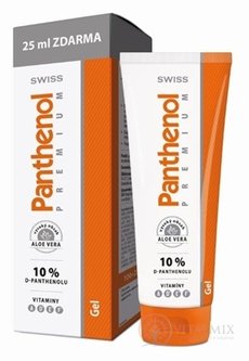 SWISS Panthenol PREMIUM gél (s nechtíkom a aloe) 100+25 ml zadarmo (125 ml)